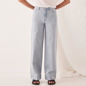 Assembly Label Wide Leg Denim Jeans